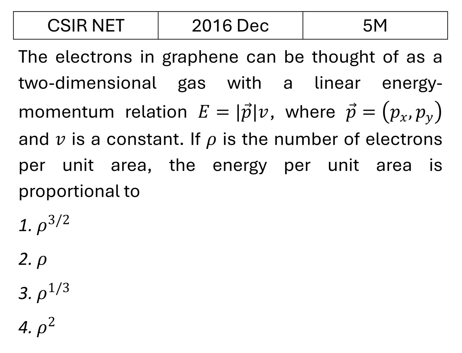 Question 3