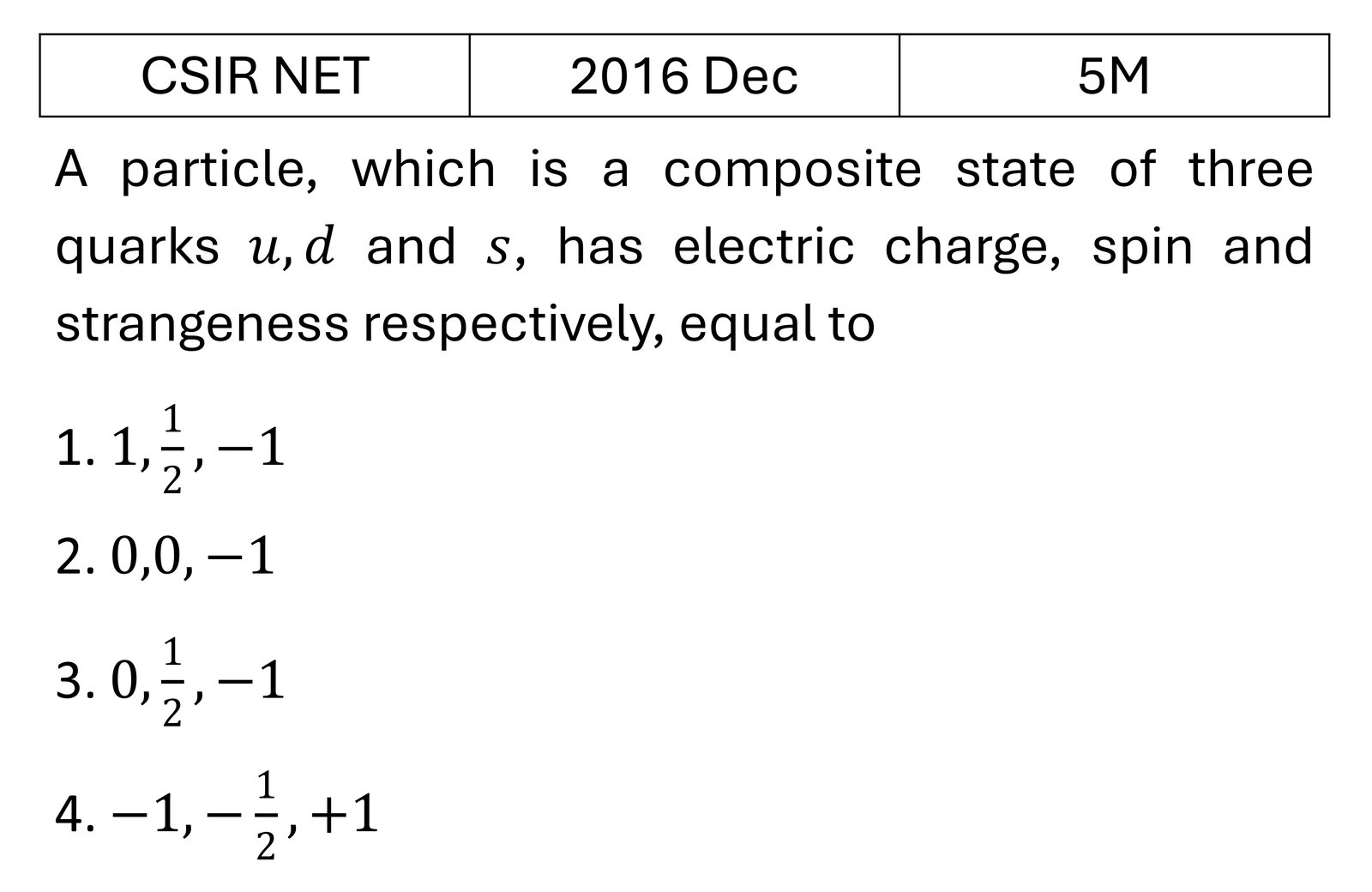 Question 5
