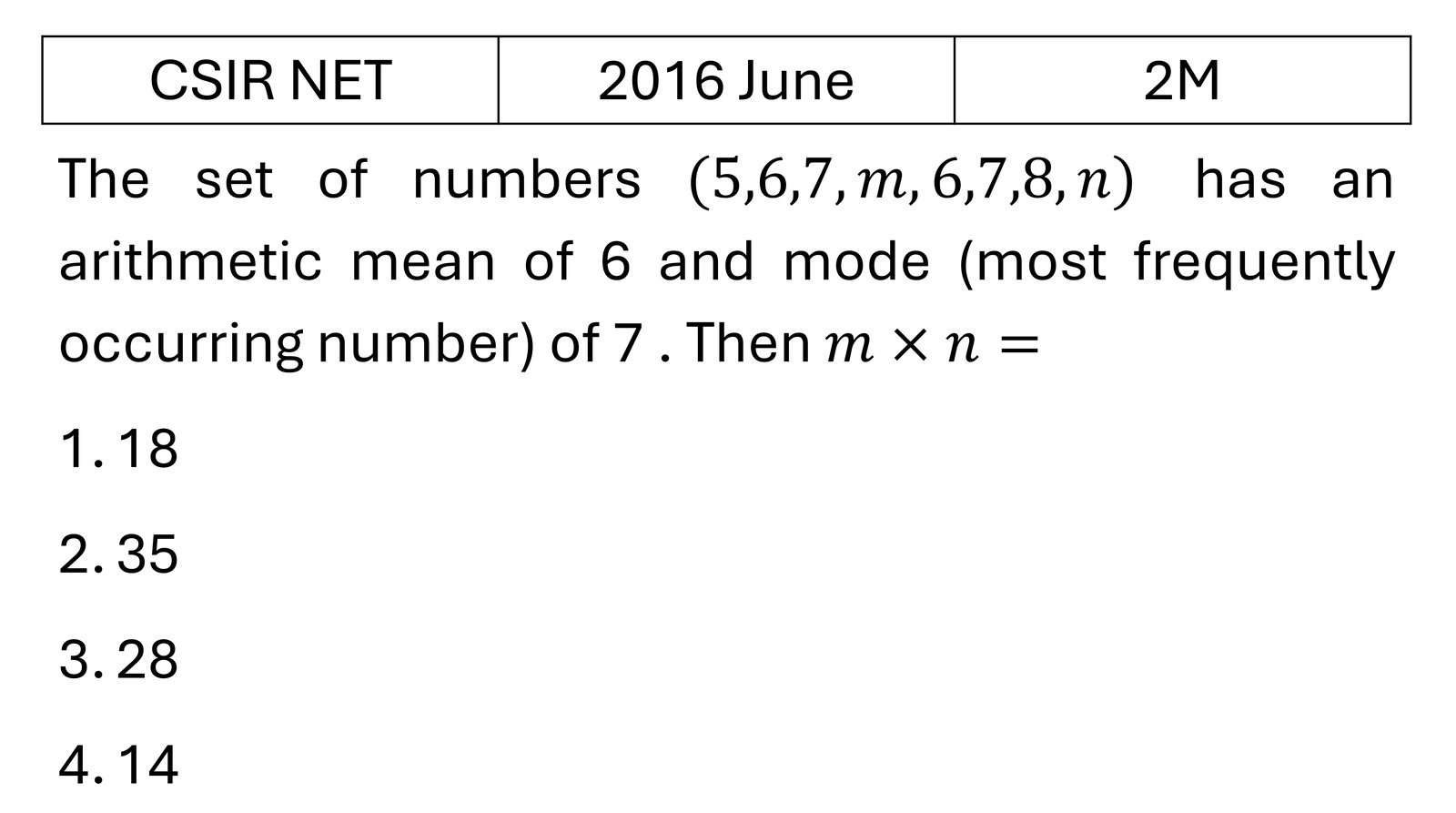 Question 15