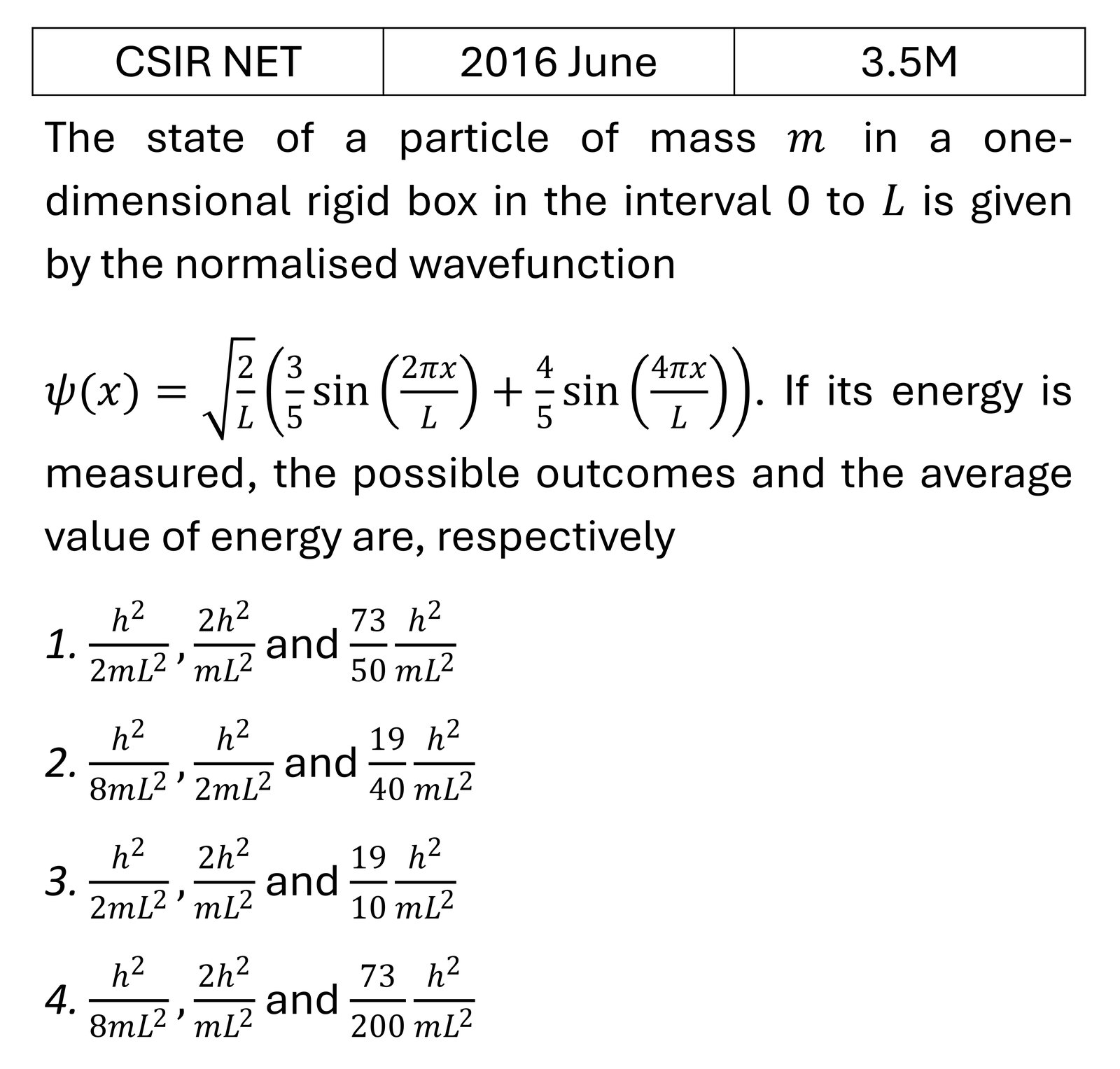 Question 2