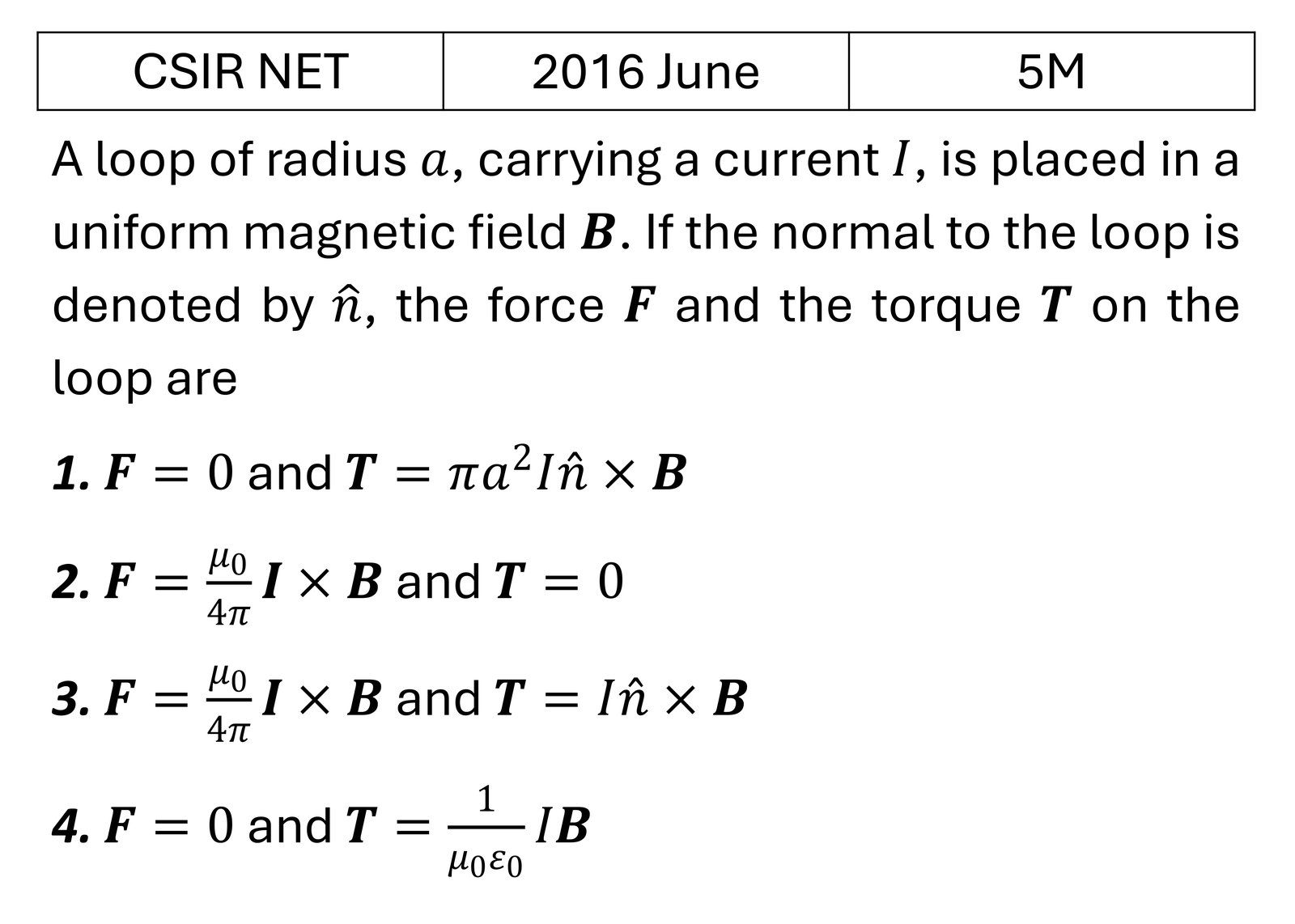 Question 3