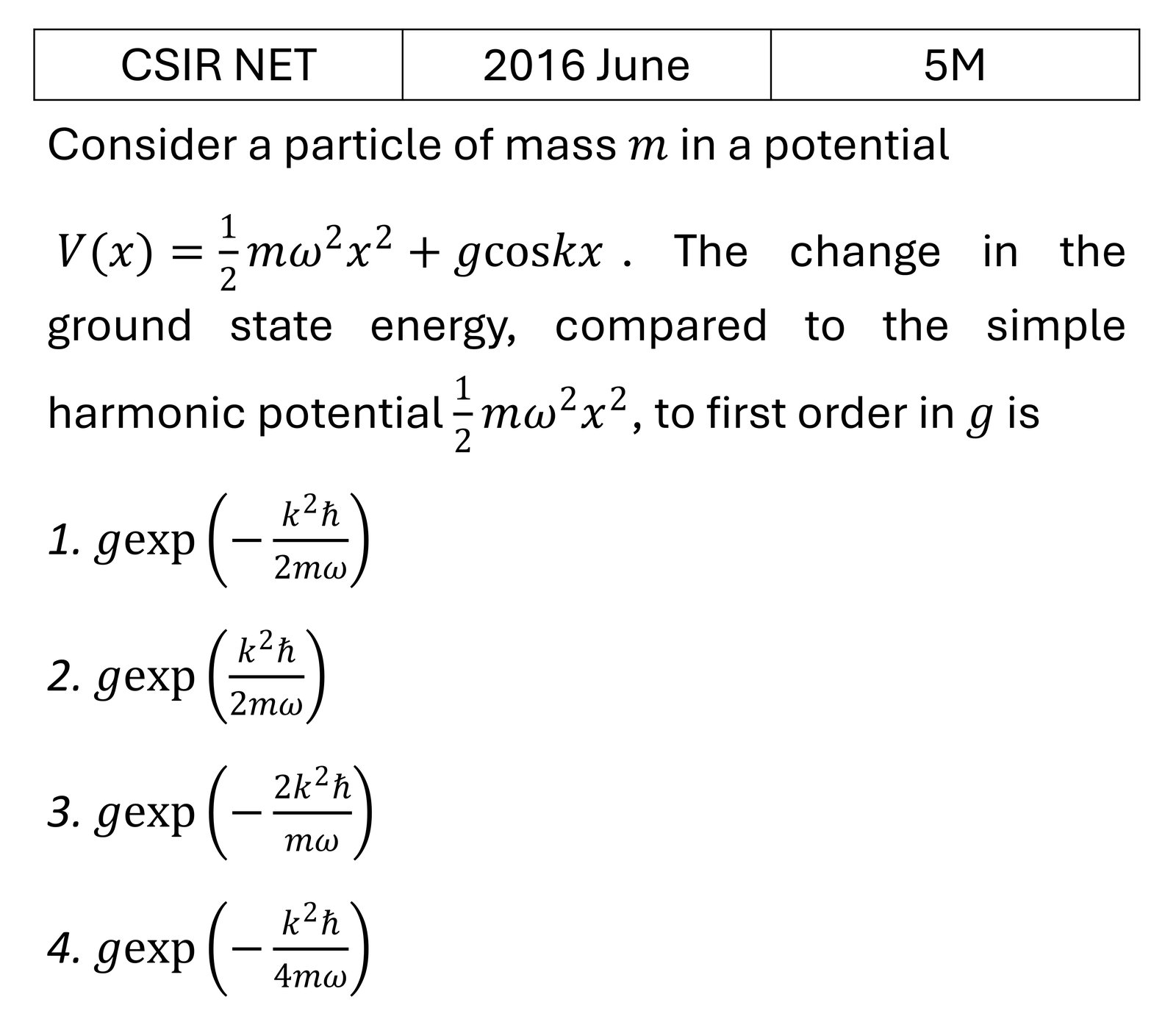 Question 3