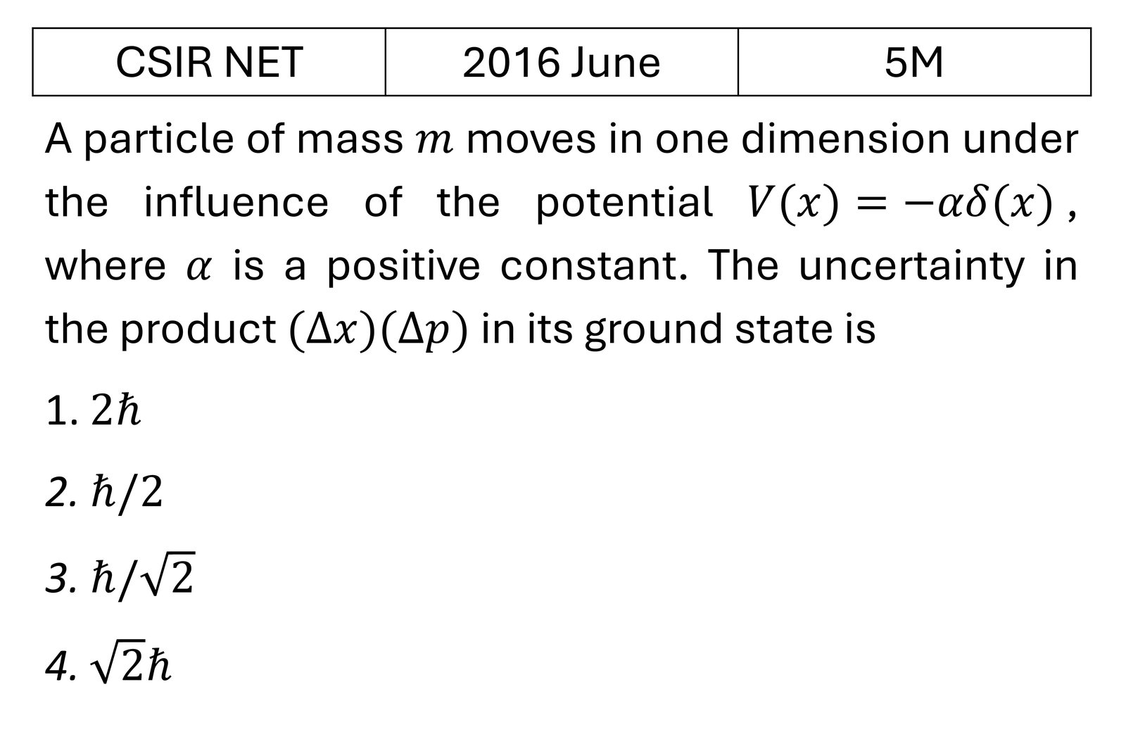 Question 2