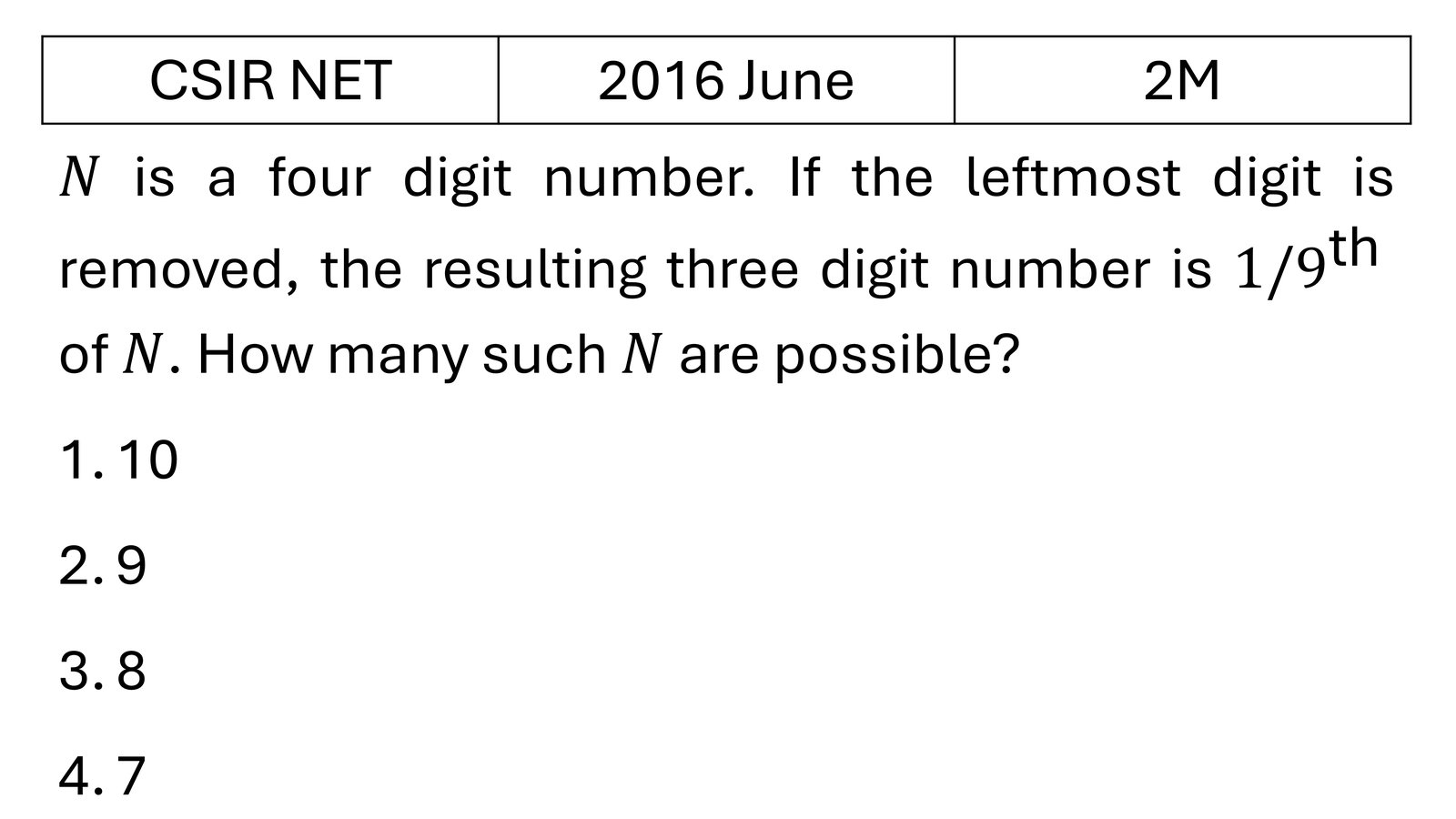 Question 13