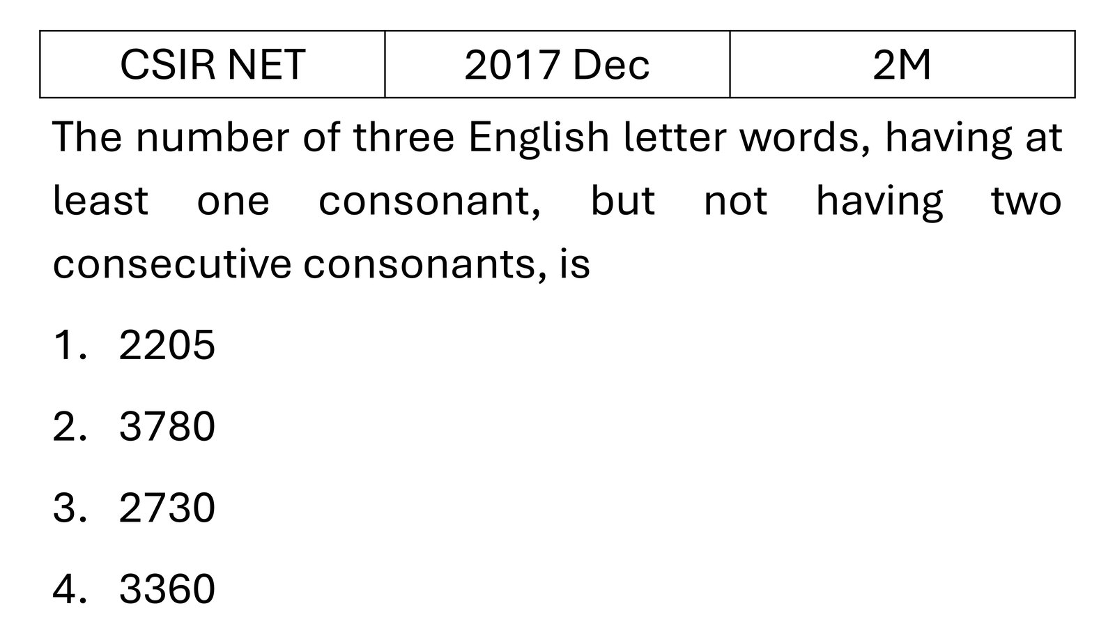 Question 18