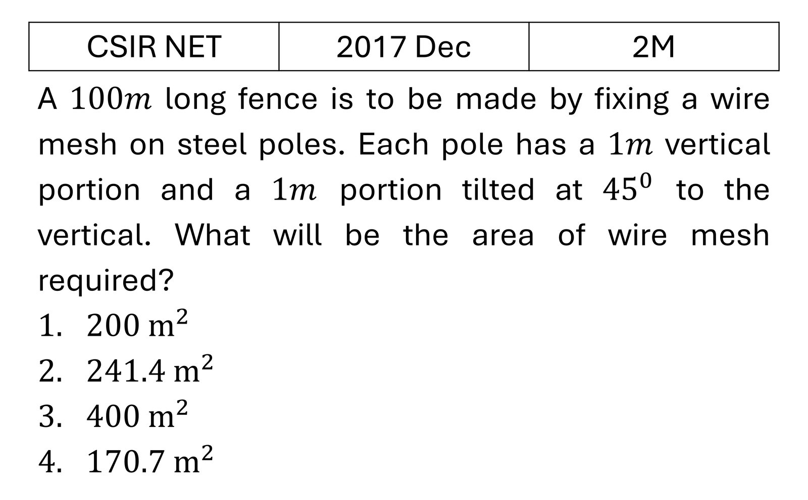 Question 20
