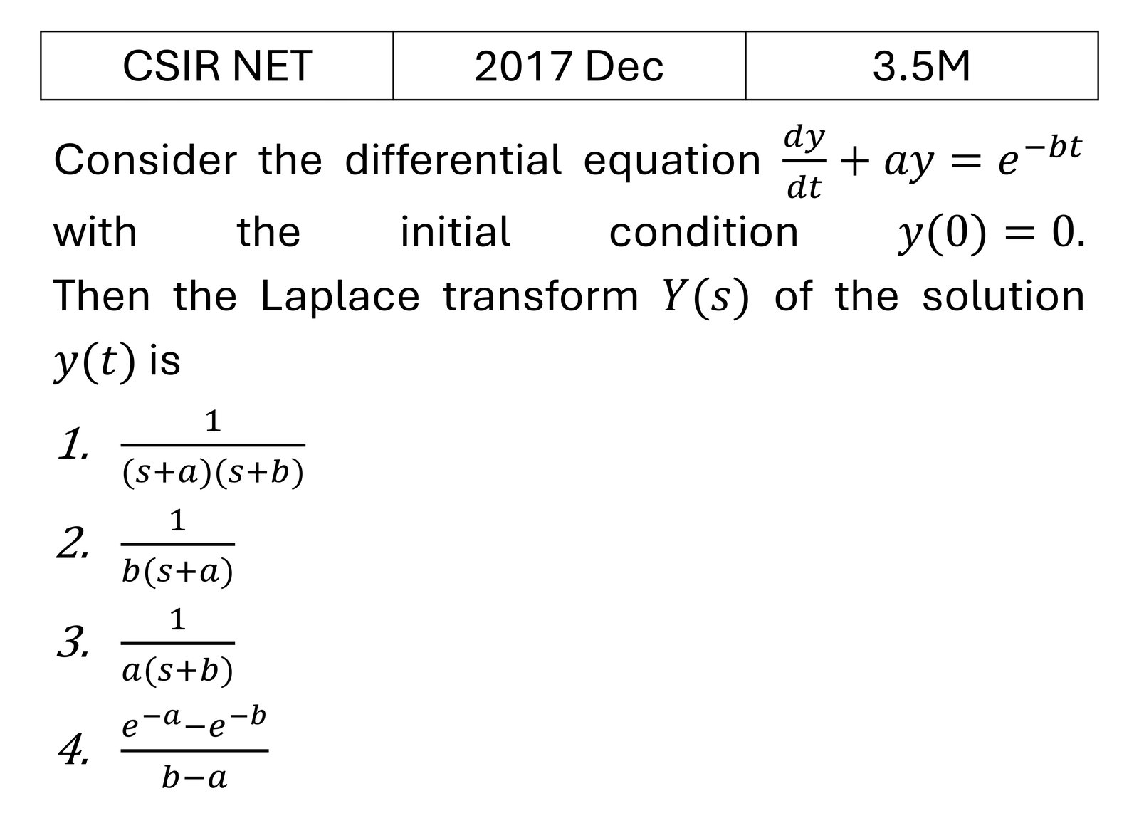 Question 3