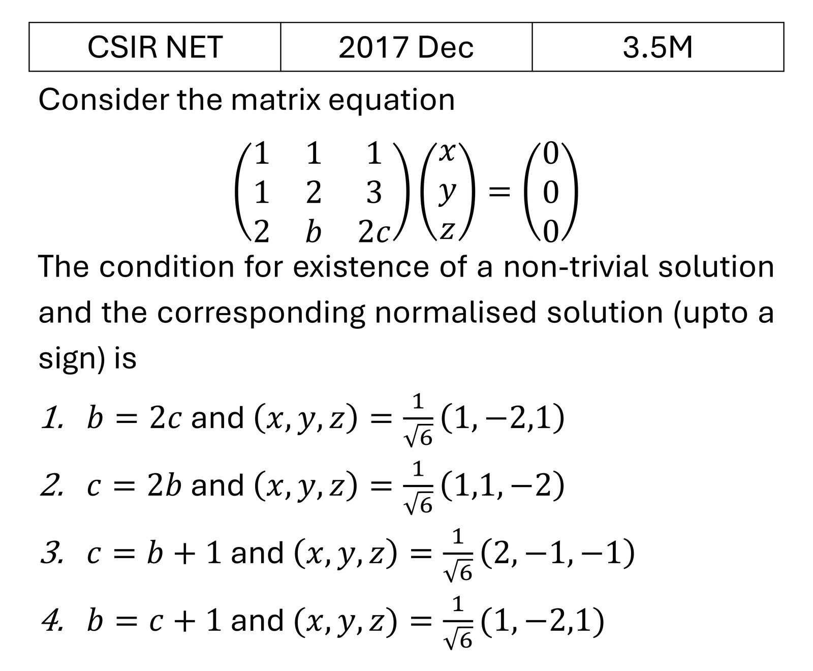 Question 2