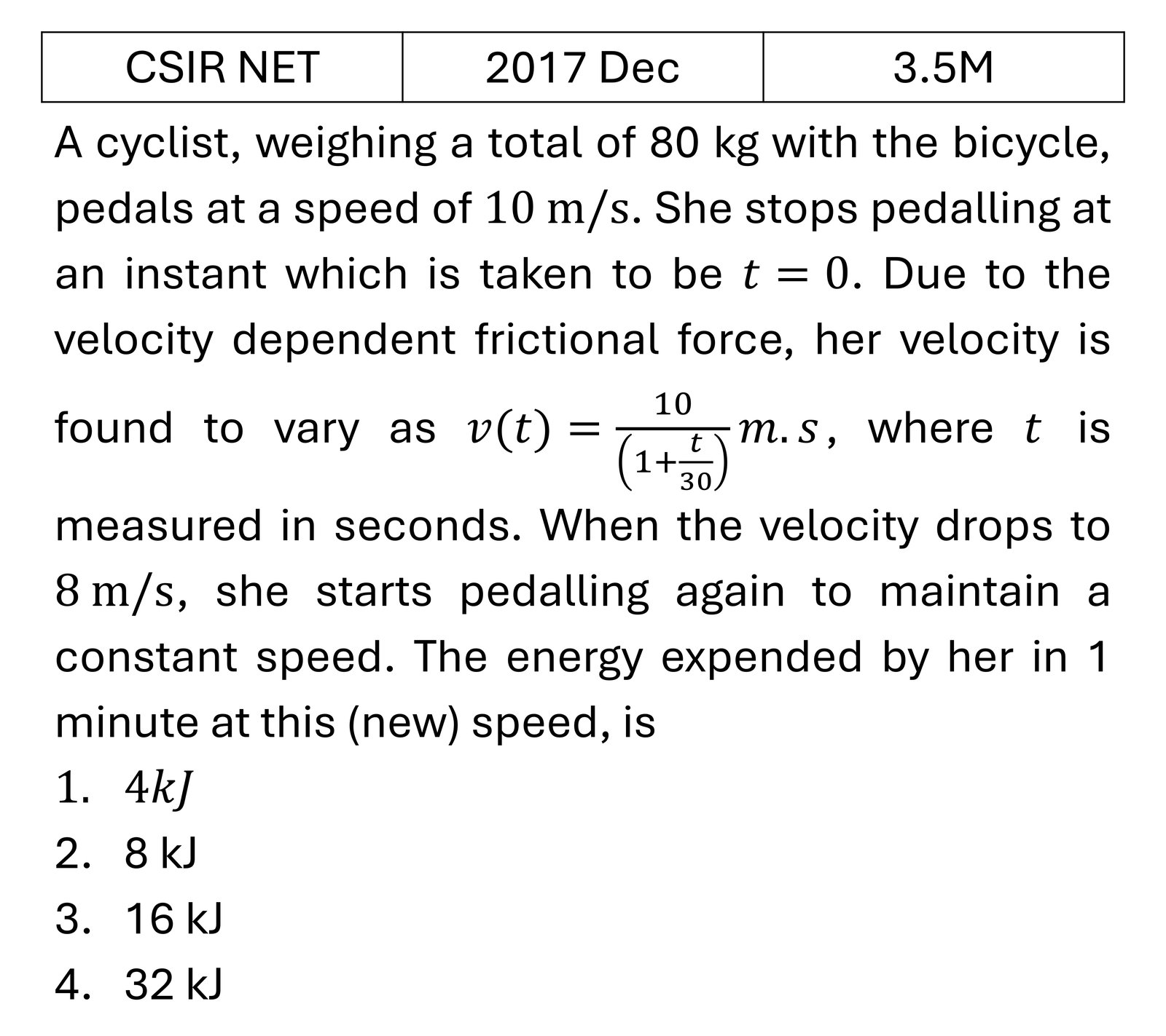 Question 4