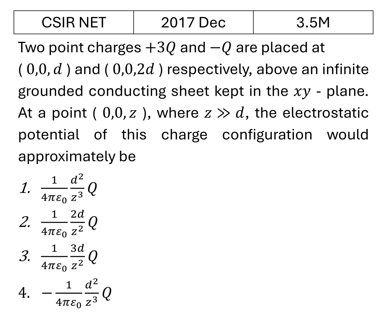 Question 1