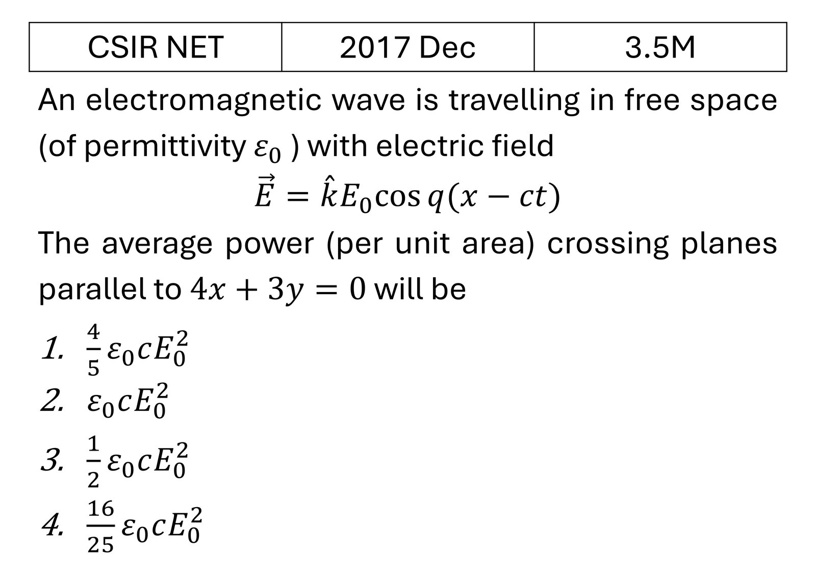 Question 4