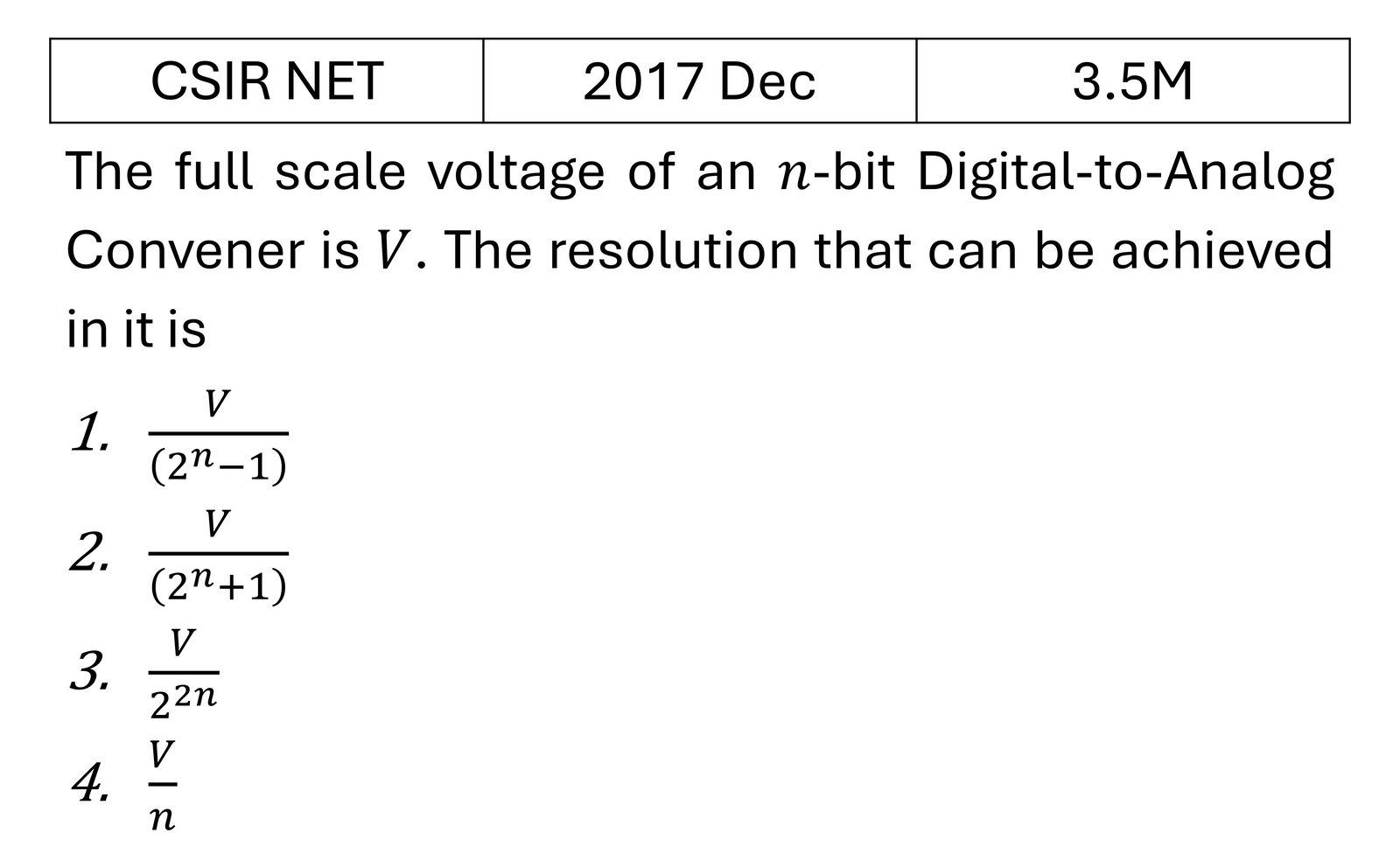 Question 4