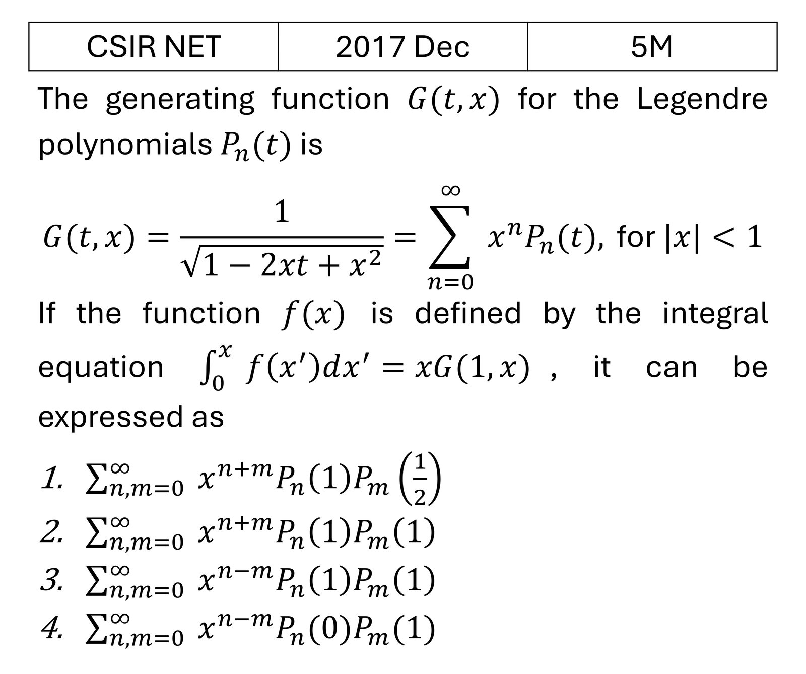 Question 2