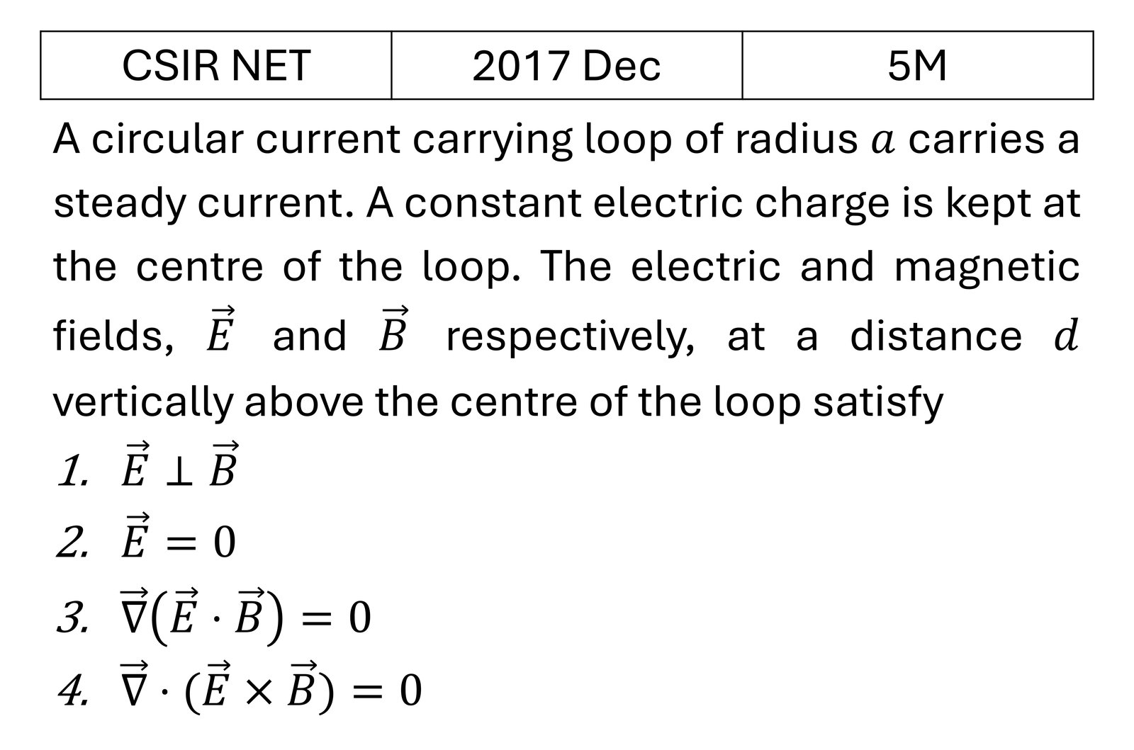 Question 5