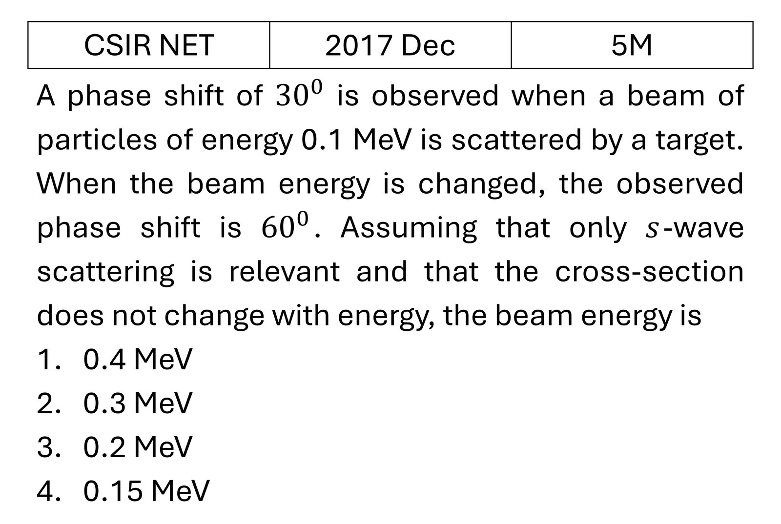Question 5