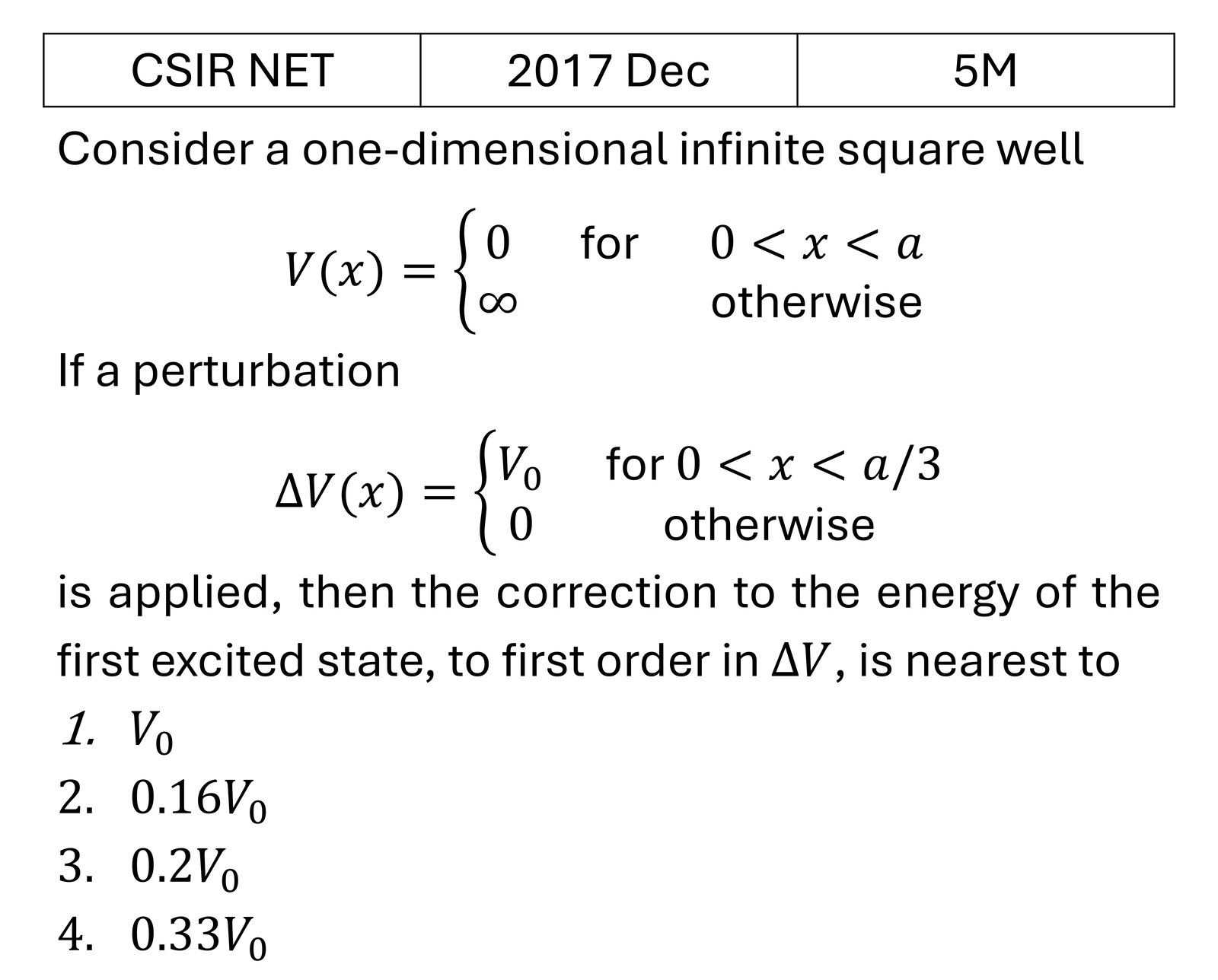 Question 4