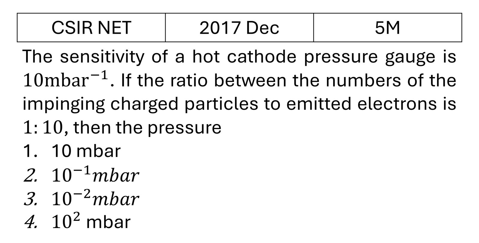 Question 3