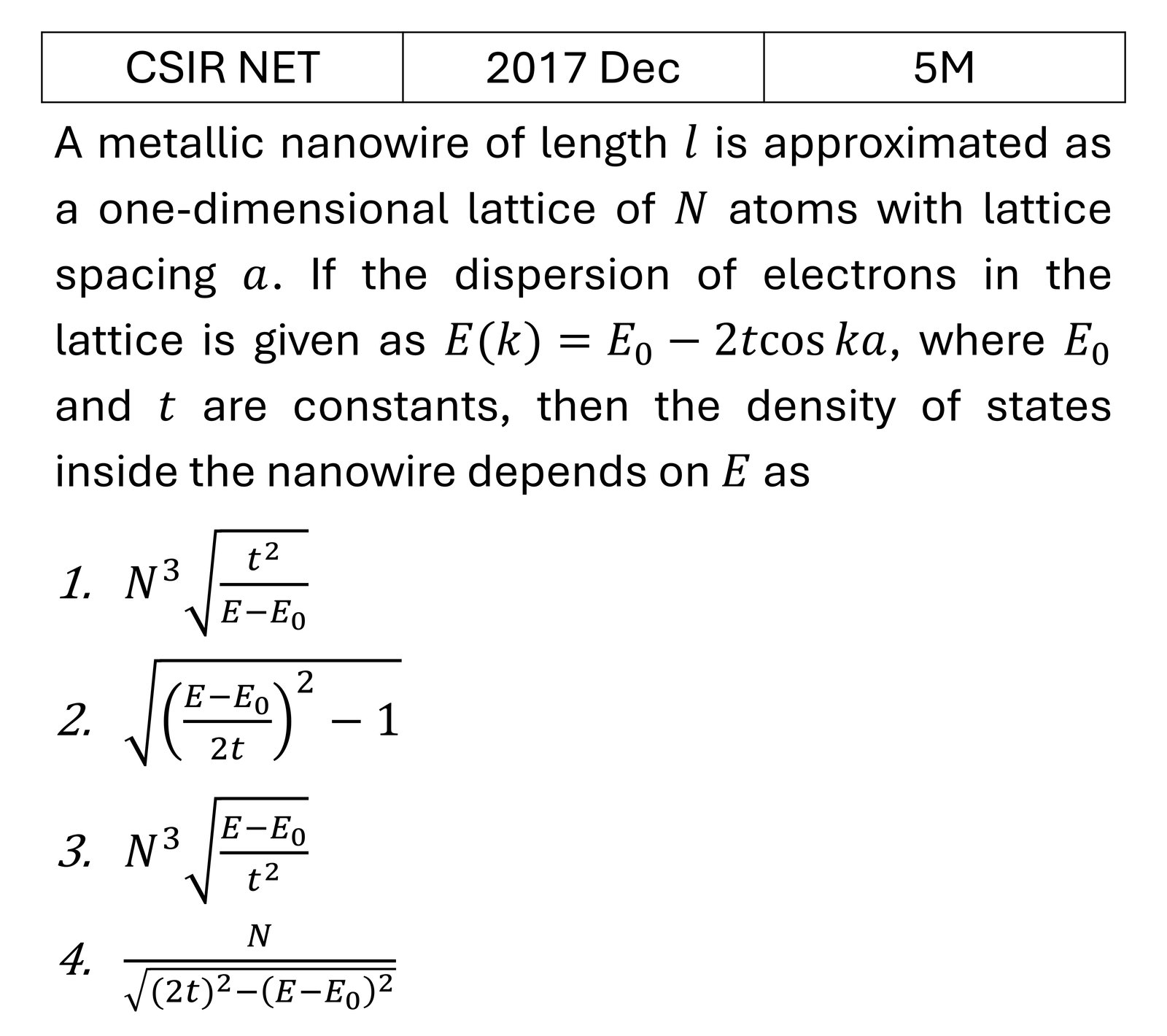 Question 5