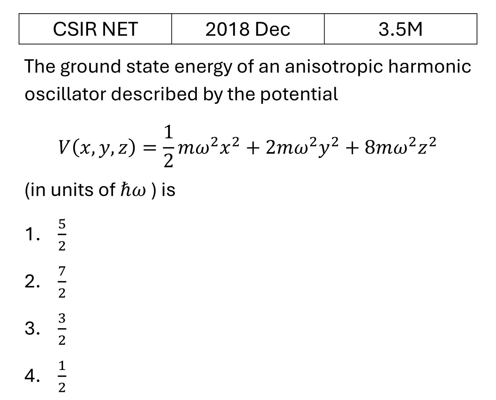 Question 2
