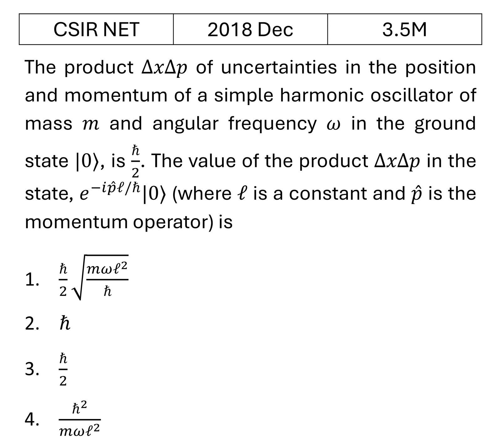 Question 3