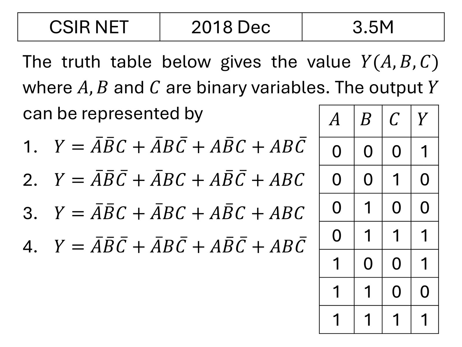 Question 4
