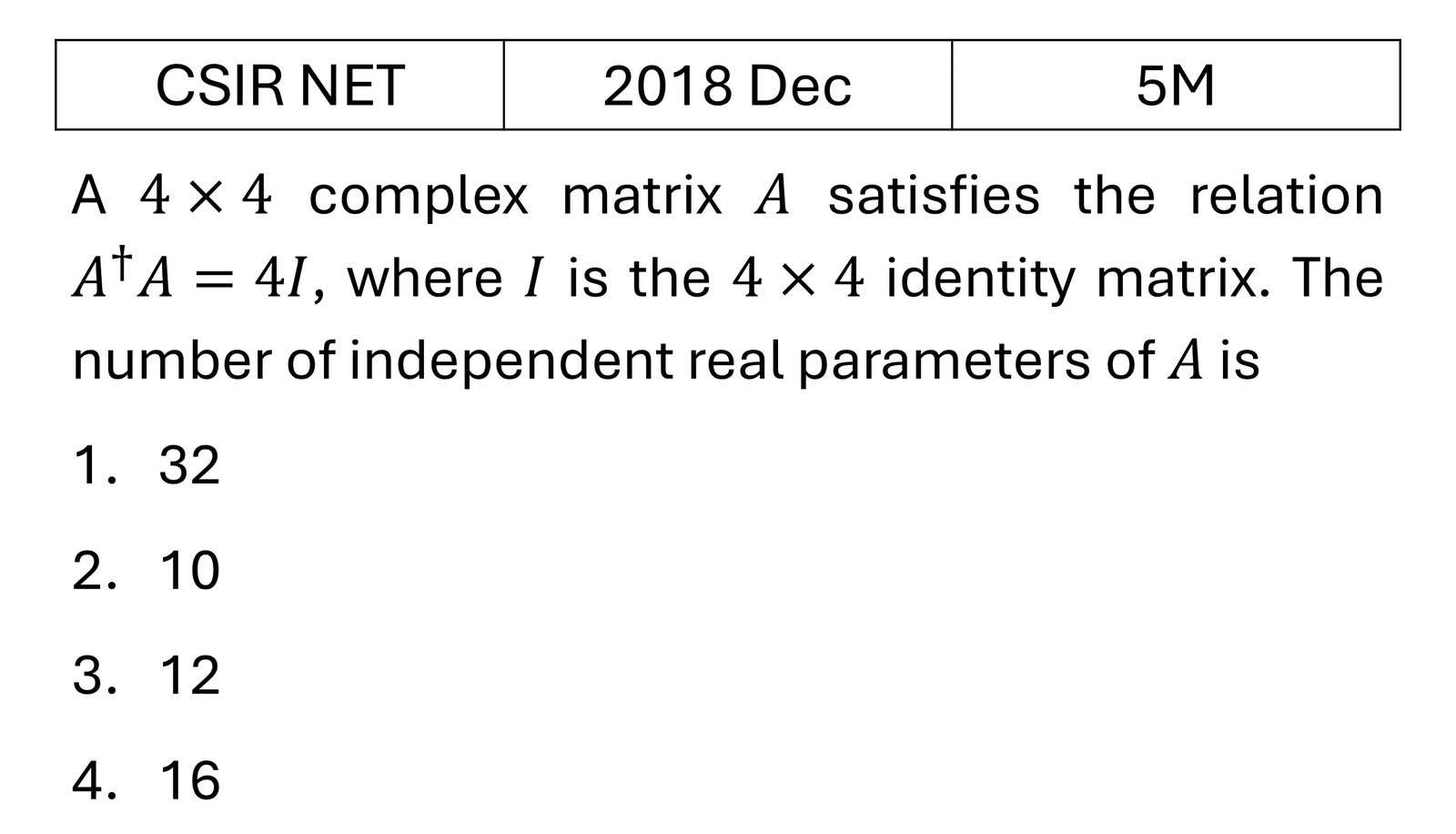 Question 7