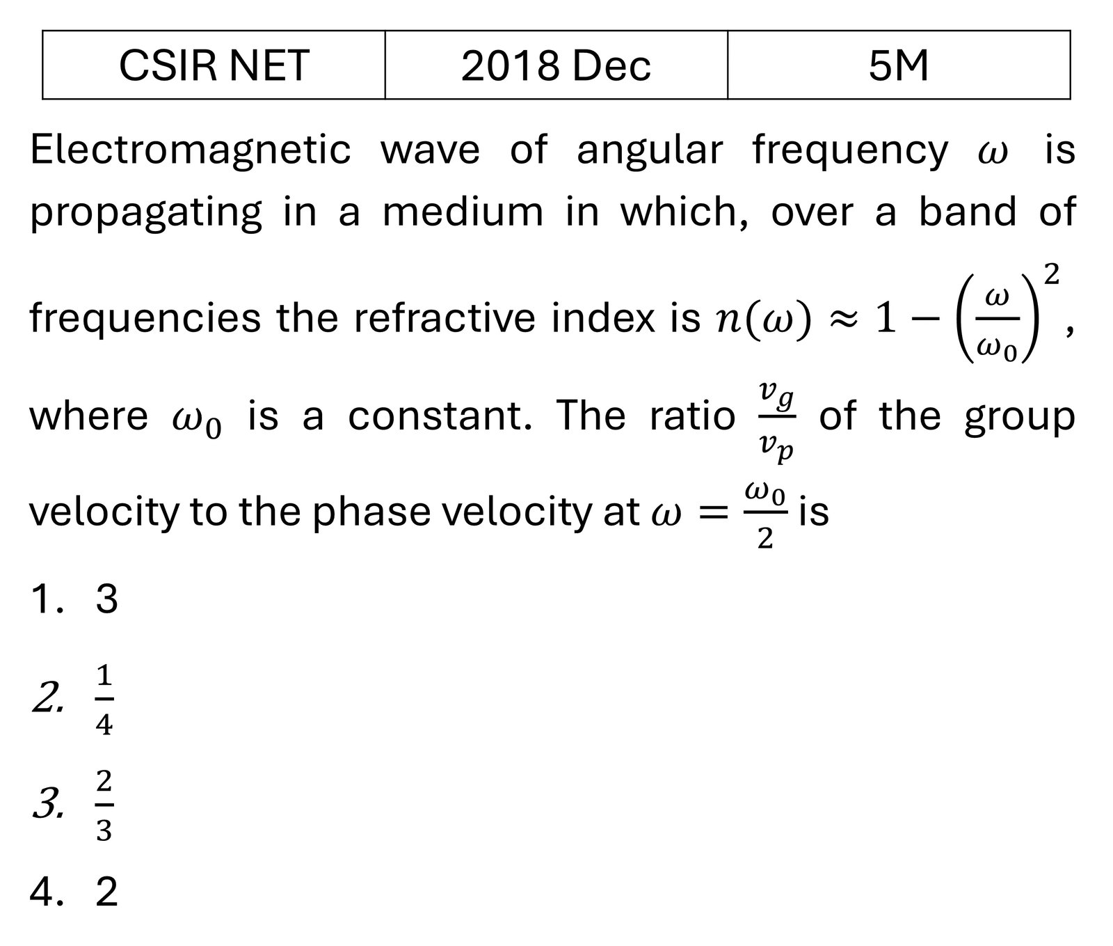 Question 2