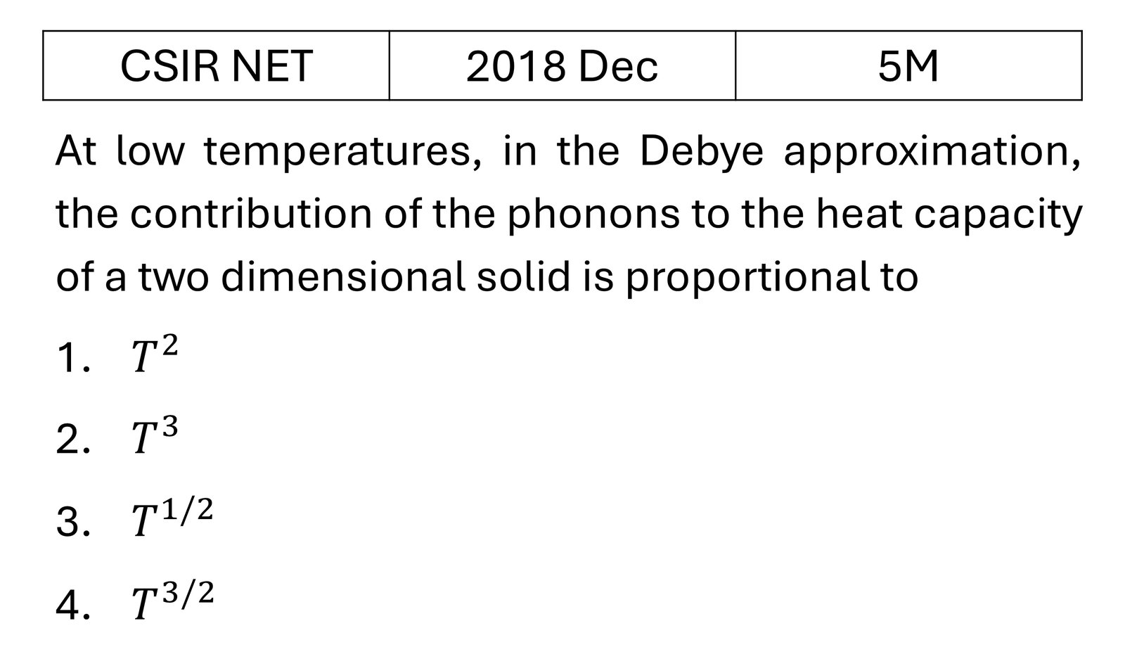 Question 2