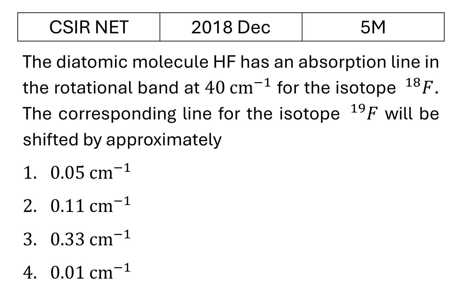 Question 3