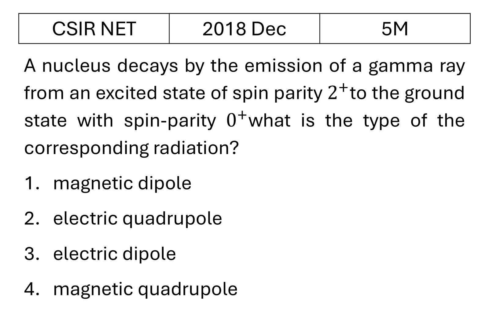 Question 3