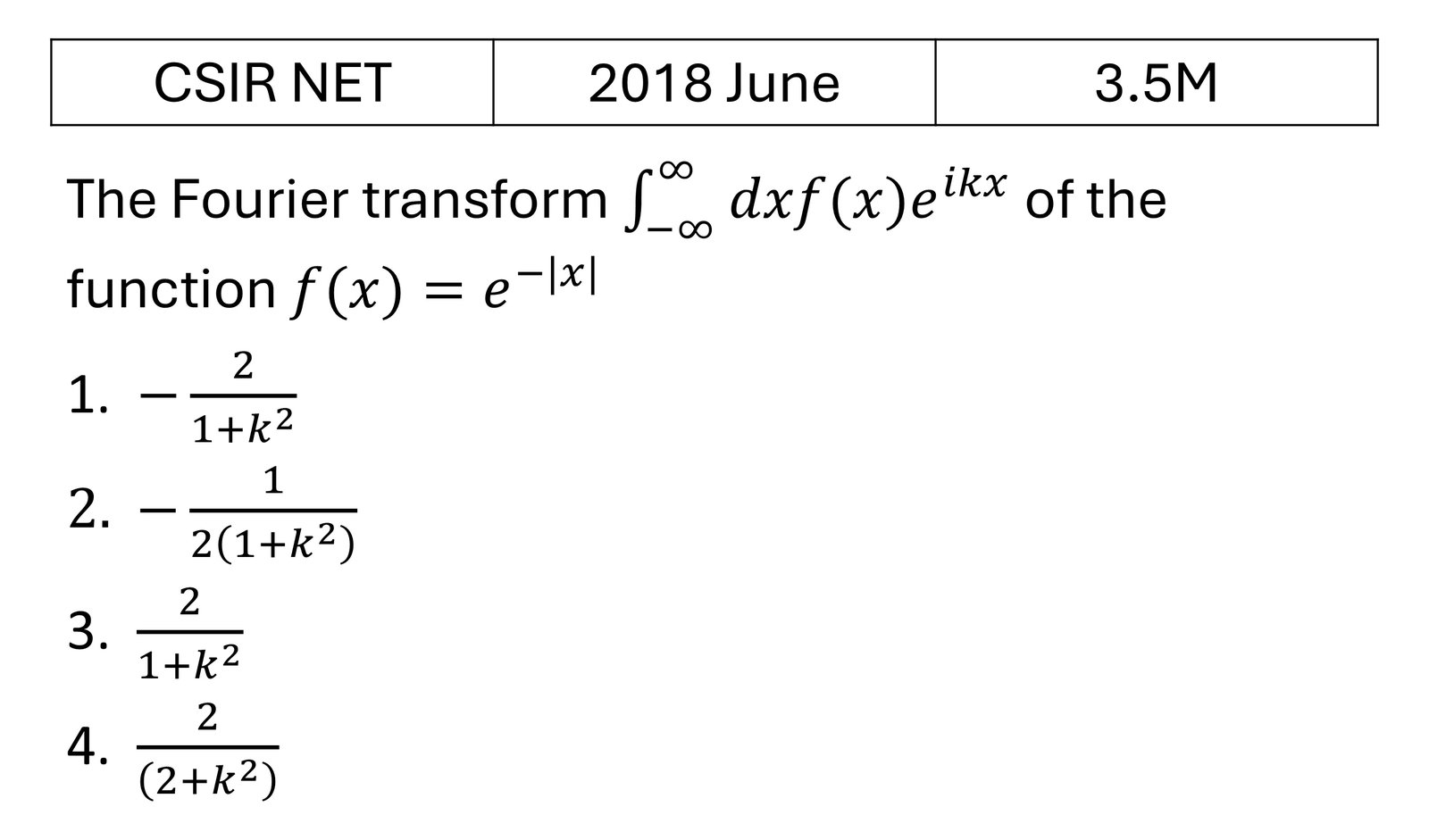 Question 5