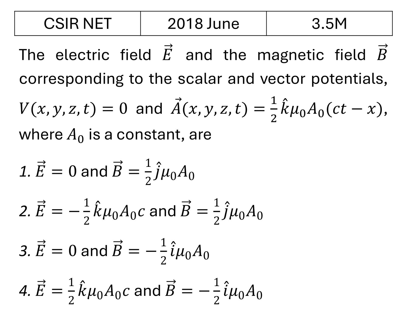 Question 4