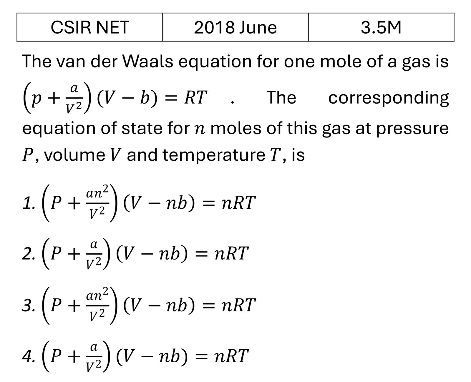 Question 3