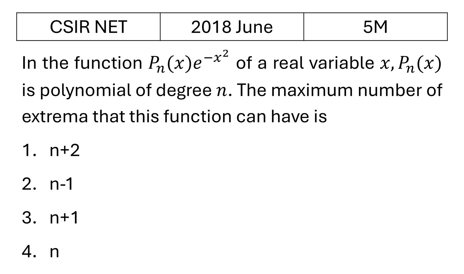 Question 3