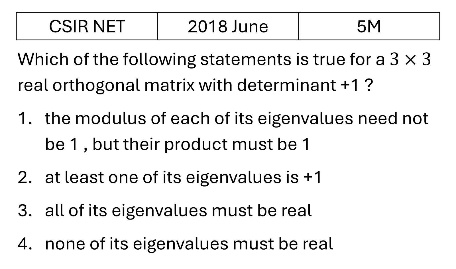 Question 8