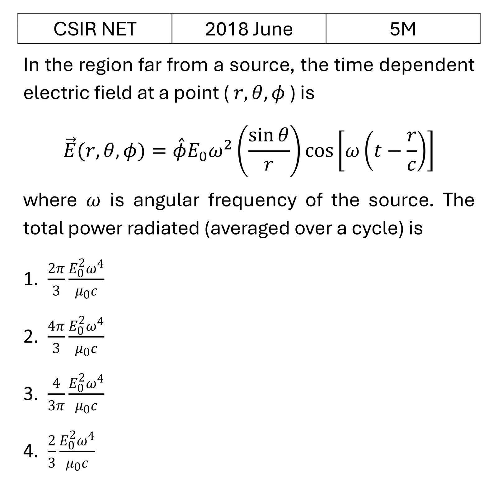 Question 4