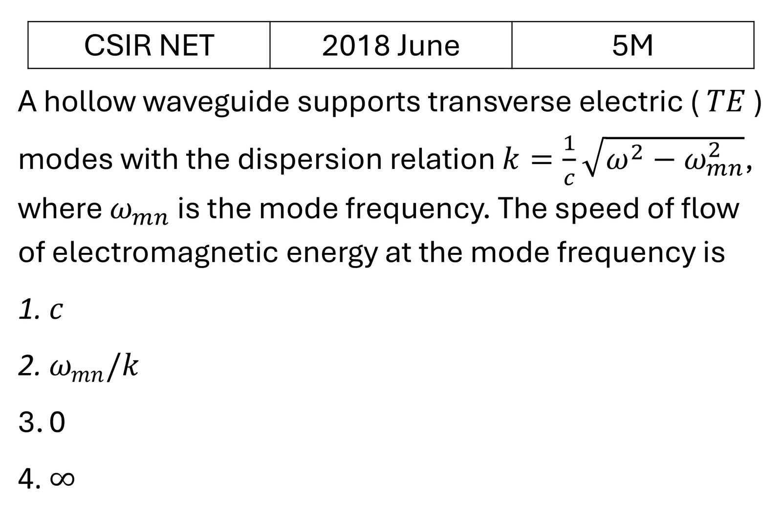 Question 3