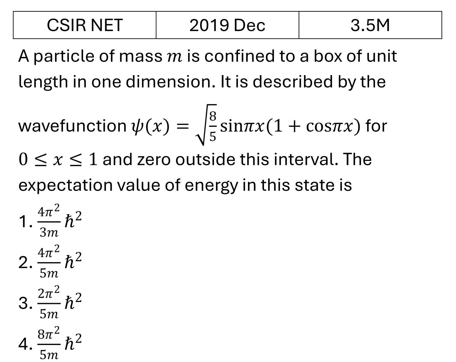 Question 16