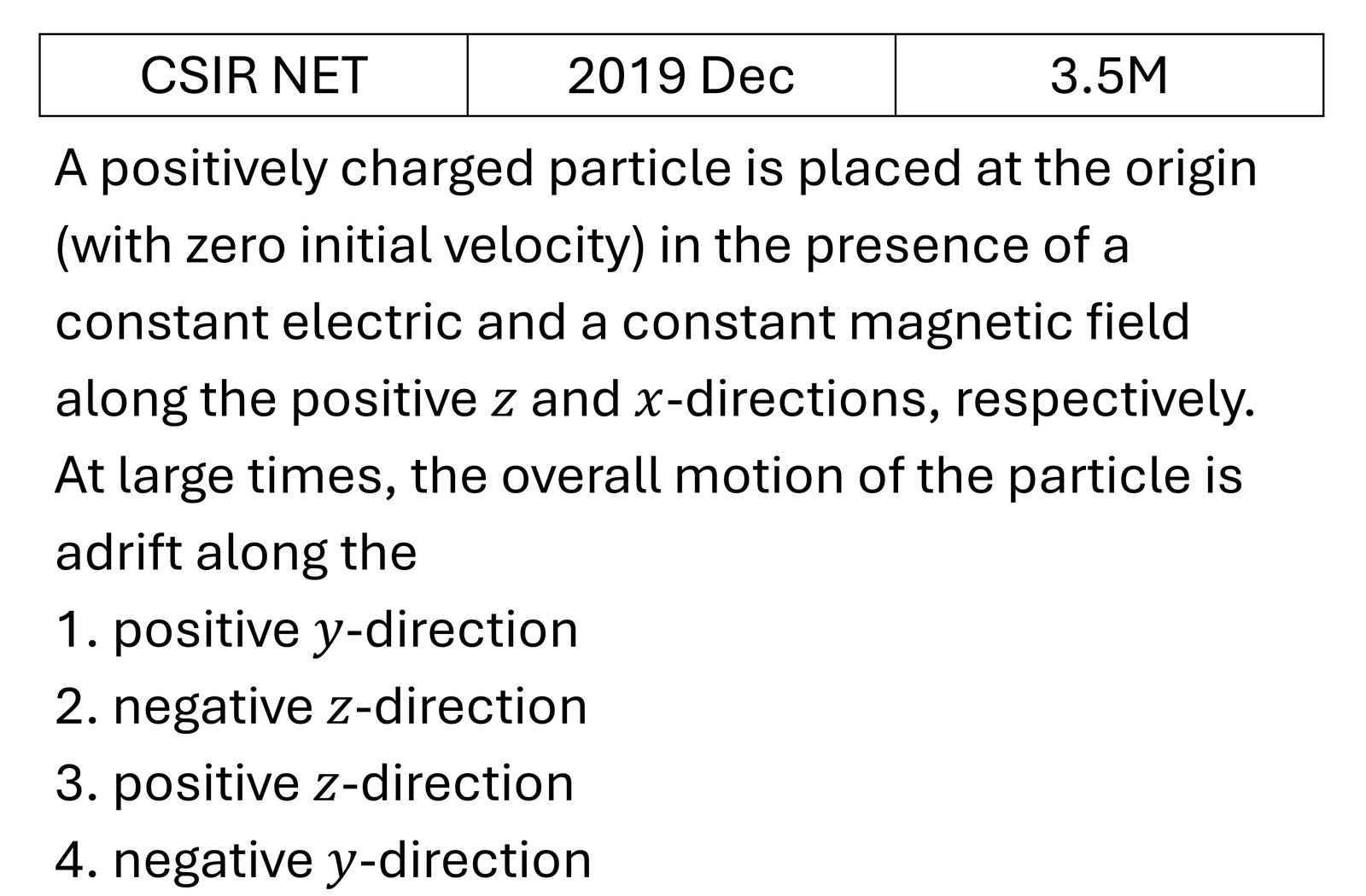 Question 8