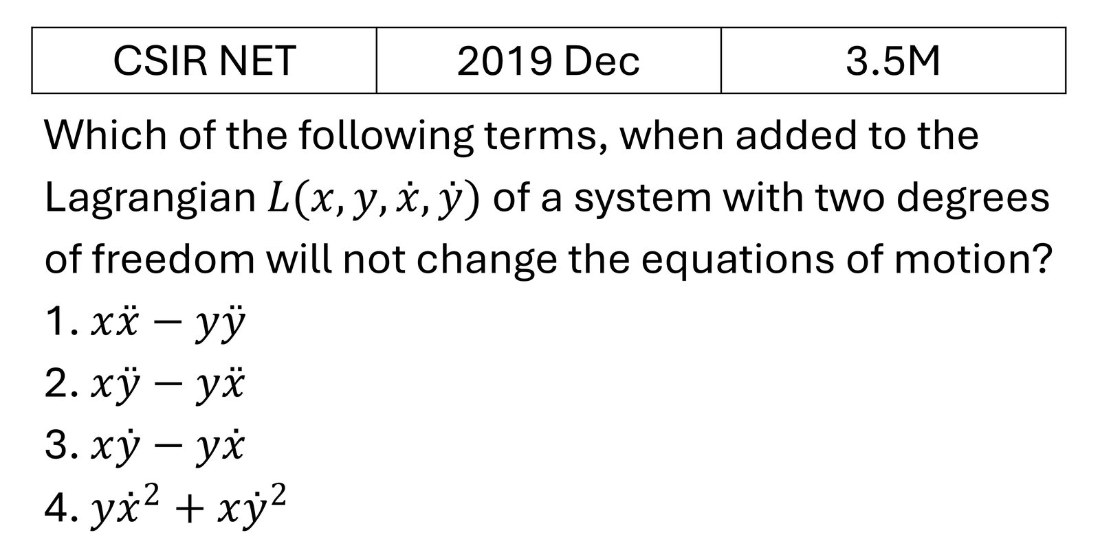 Question 12