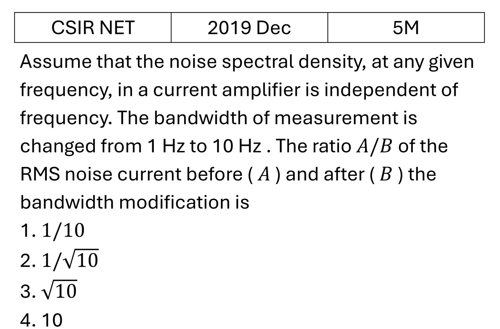 Question 6