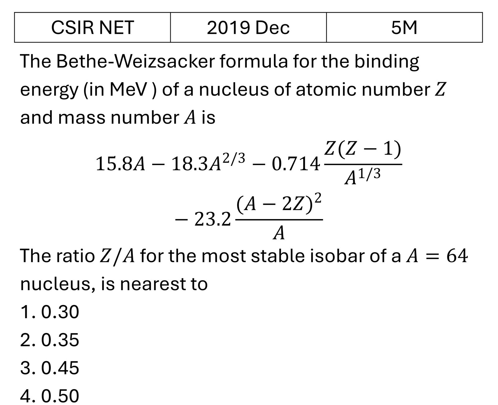 Question 3