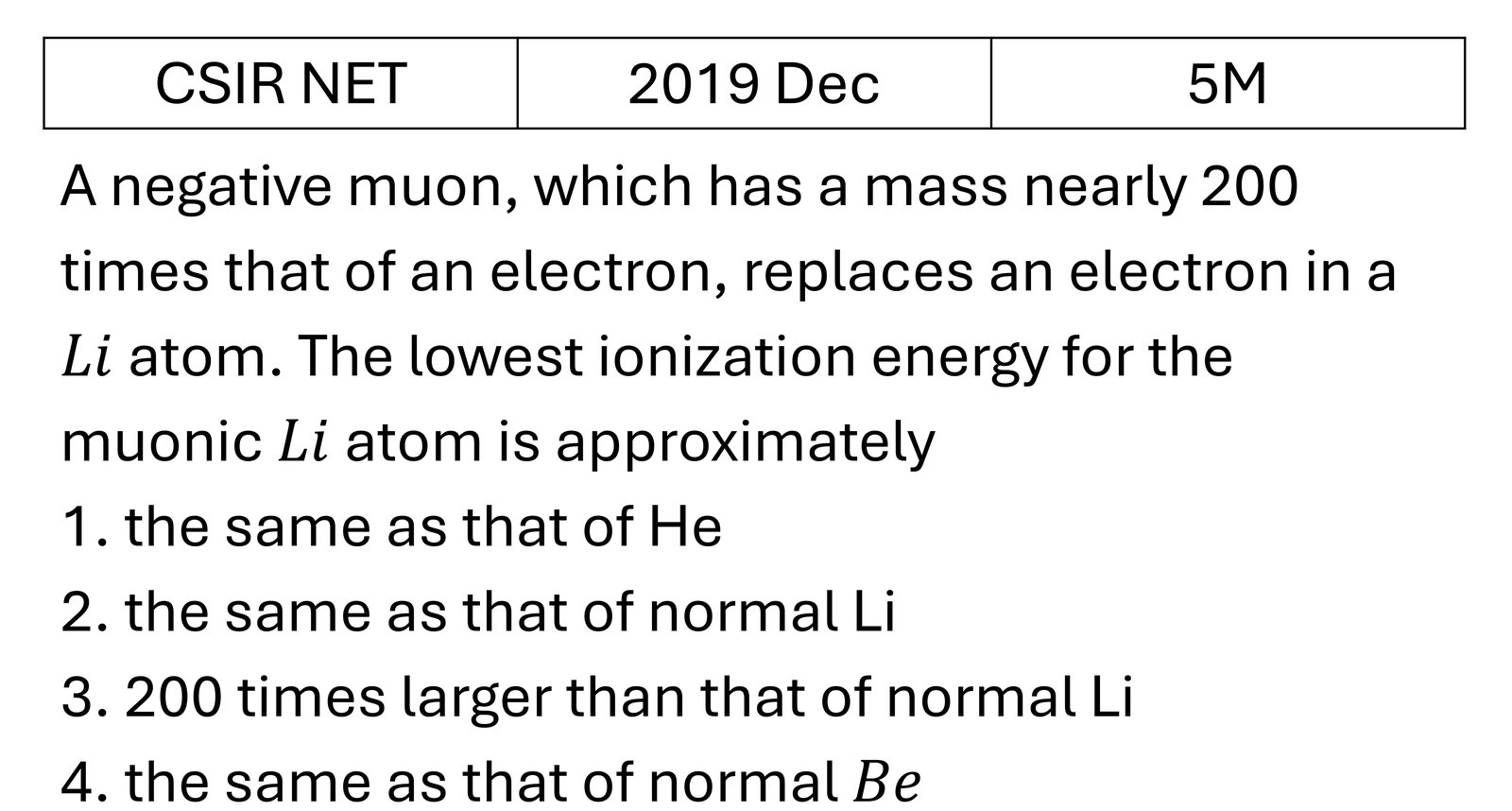Question 9