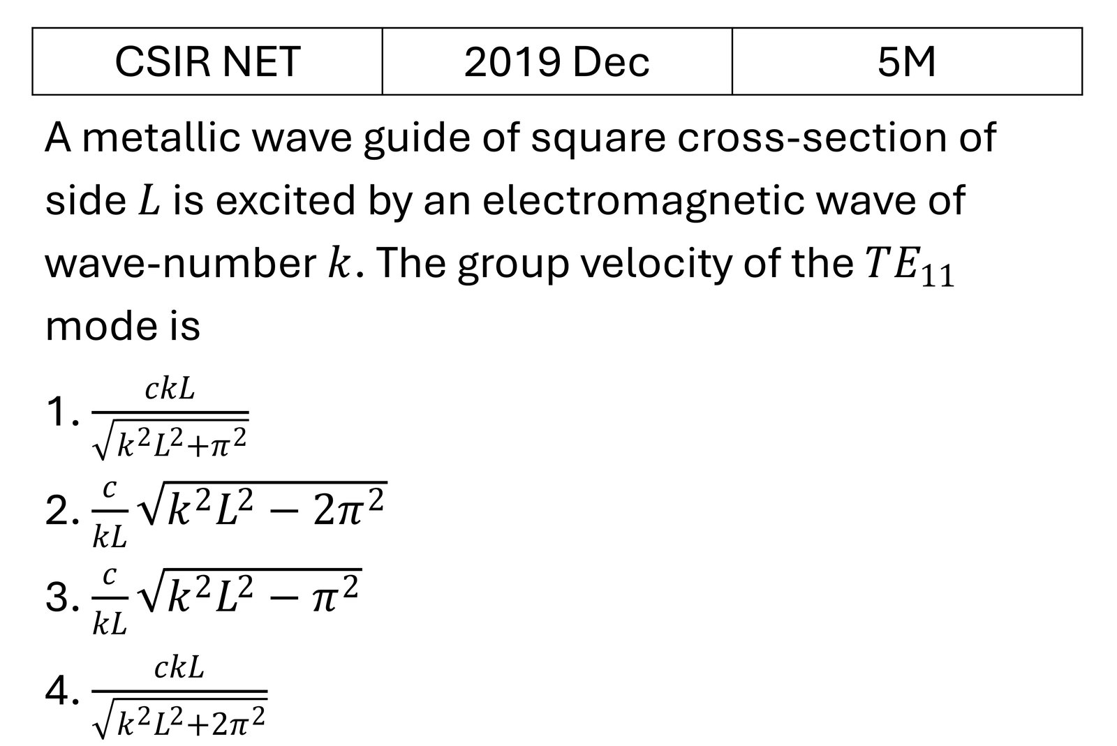 Question 4