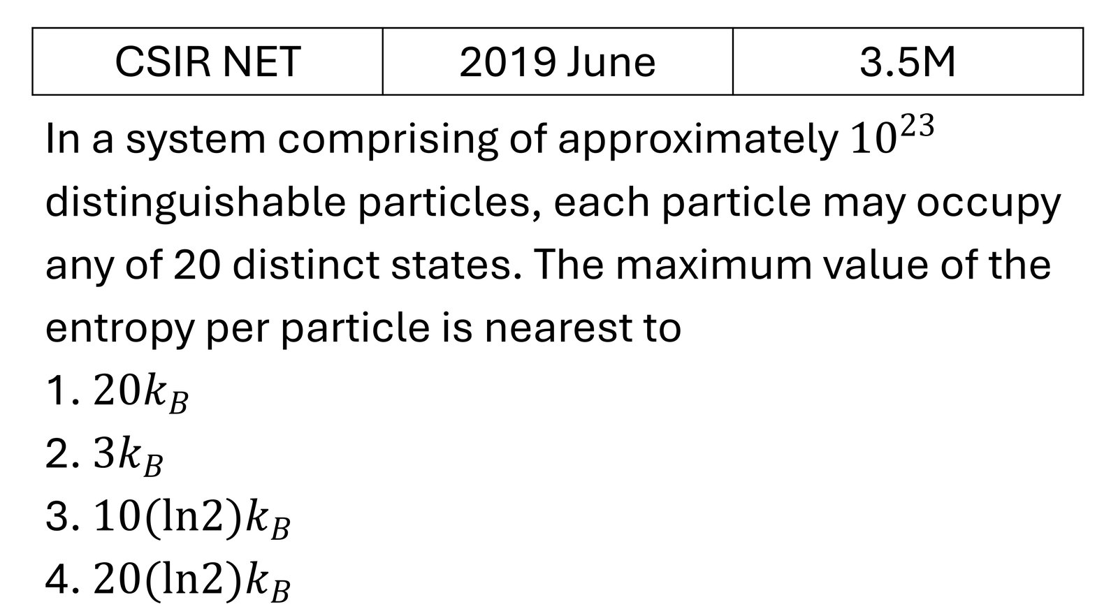 Question 2