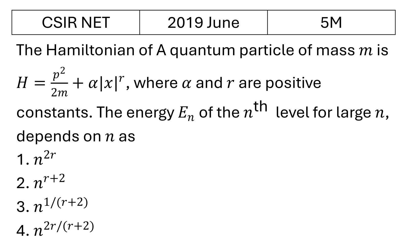Question 5