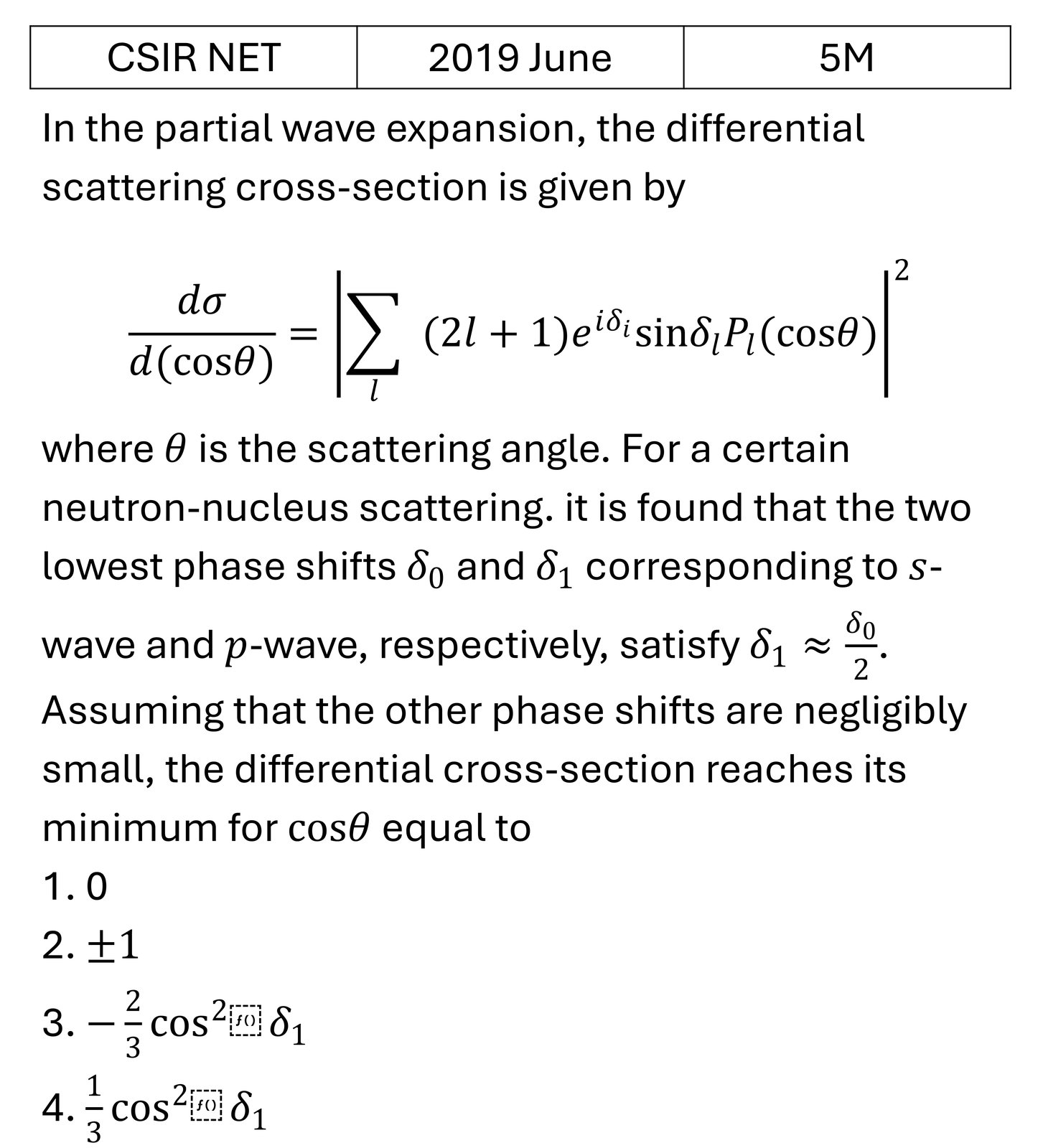 Question 8