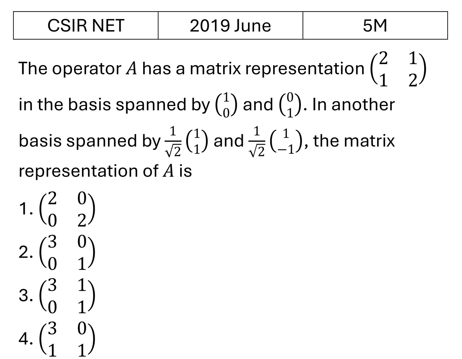 Question 20