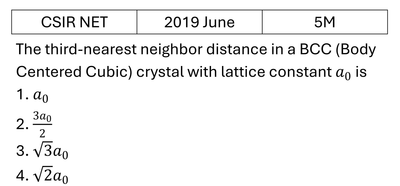 Question 4