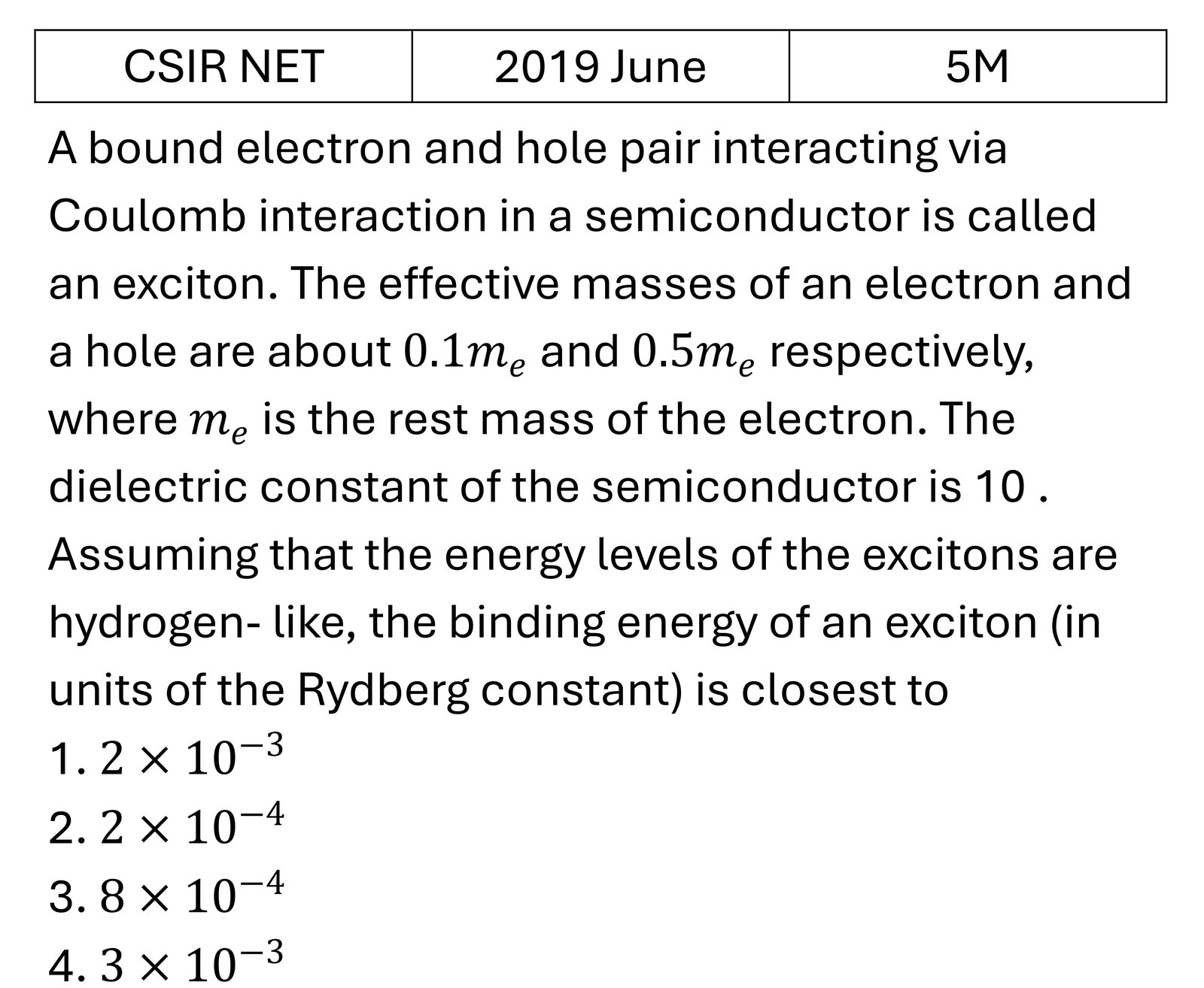 Question 7